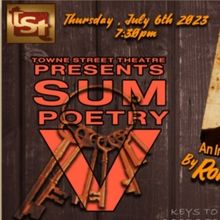Towne Street Theatre Presents SUM POETRY