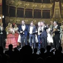 TV: Noche de estreno de EL FANTASMA DE LA ÓPERA en Madrid