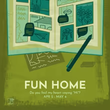 Cast Set for FUN HOME Twin Cities Premiere at Theater Latté Da