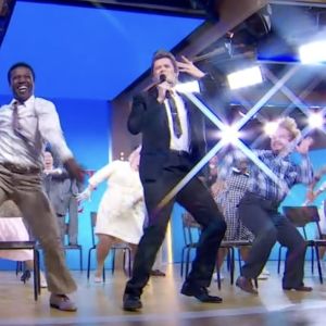 Watch TAMMY FAYE Cast's Electrifying 'Light of the World' on GOOD MORNING AMERICA