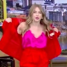 VIDEO: Julianne Hough Performs Some of Her POTUS Rap on LIVE! With Kelly & Ryan