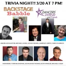 Backstage Babble Trivia Night Hosts D040 Benefit