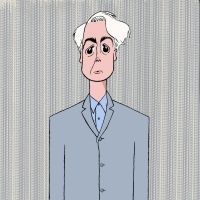 Ken Fallin Draws the Stage - David Byrne in AMERICAN UTOPIA