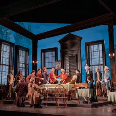 Photos & Video: Will Blum, John Treacy Egan and More in 1776 at Paper Mill Playhouse