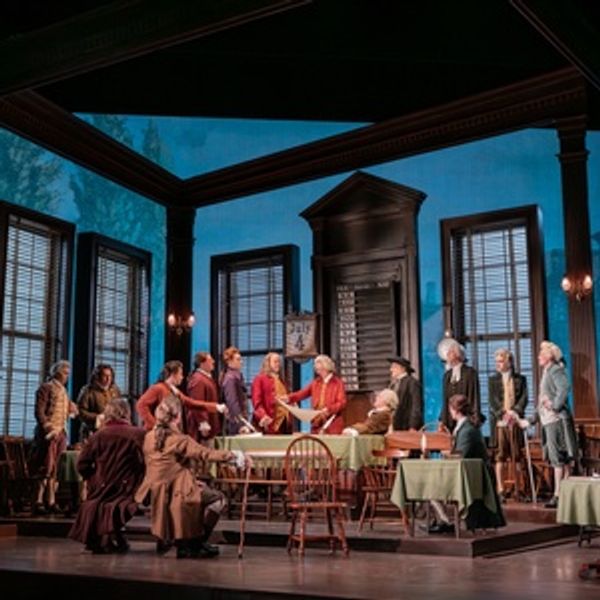 Photos & Video: Will Blum, John Treacy Egan and More in 1776 at Paper Mill Playhouse - New Jersey Theater Video