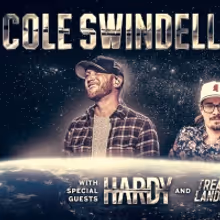 Cole Swindell Brings Down To Earth Tour to Sanford Pentagon on March 25