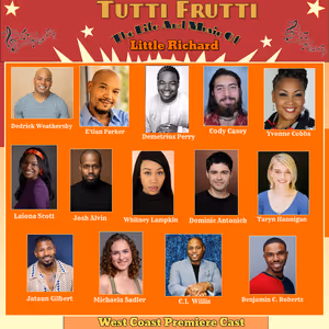 Cast Set for TUTTI FRUTTI: THE MUSICAL West Coast Premiere