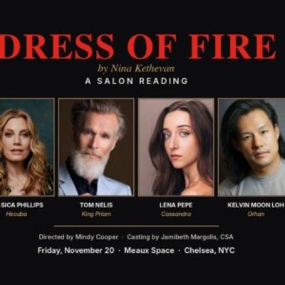 Jessica Phillips, Kelvin Moon Loh and More to Star in DRESS OF FIRE Presentations