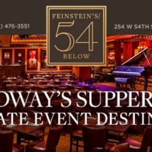 15% off Feinstein's/54 Below's Showstopper, Standards & Sondheim!