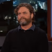 VIDEO: Watch Zach Galifianakis Tell Jimmy Kimmel a Story About His Son