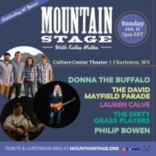 MOUNTAIN STAGE TO CELEBRATE 40TH ANNIVERSARY THIS WEEKEND at Culture Center Theater