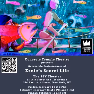 ERNIE'S SECRET LIFE Production Coming to NYC and Catskill, NY!