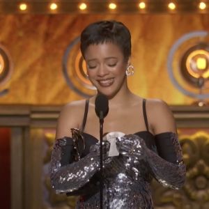 Video: Maleah Joi Moon Accepts Tony Award For HELL'S KITCHEN