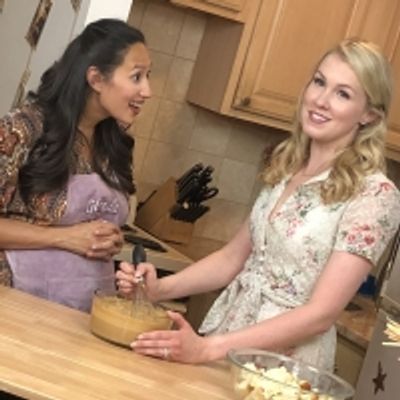 Backstage Bite with Katie Lynch: Thank Goodness WICKED's Ginna Claire Mason Comes to the Kitchen to Prep for Thanksgiving!