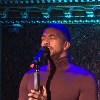VIDEO: Christian Dante White Sings 'The Music That Makes Me Dance/I Got Lost In His…
