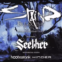 STAIND to Announce Second Leg of BREAK THE CYCLE 25TH ANNIVERSARY TOUR