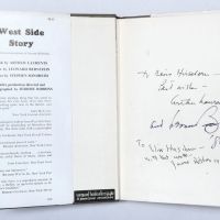 Rare WEST SIDE STORY Book Signed By All Four Creators to Be at New York Book Fair