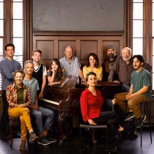 Cast Set for PRAYER FOR THE FRENCH REPUBLIC at The Huntington