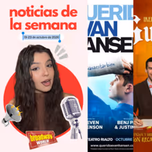 Noticias de la semana: El regreso de GLEE, el estreno de QUERIDO EVAN HANSEN y el…