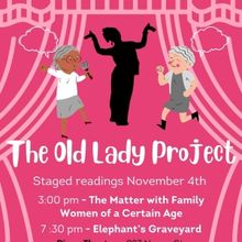 The Old Lady Project Presents Readings At Piven Theatre, Saturday, November 4