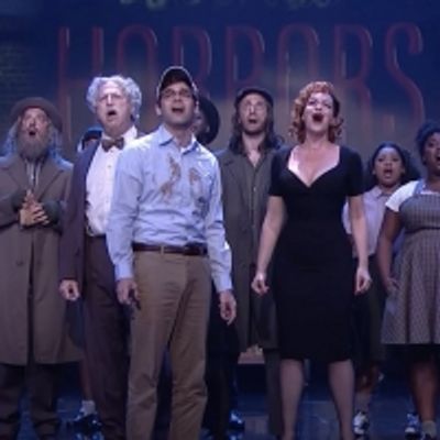 VIDEO: Jeremy Jordan and the Cast of LITTLE SHOP OF HORRORS Perform 'Little Shop of Horrors' and 'Skid Row' on THE TONIGHT SHOW