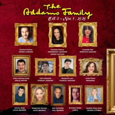 THE ADDAMS FAMILY Cast Set for CM Performing Arts
