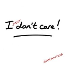 Sarantos Releases Piano Ballad 'I Just Don't Care'