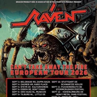 RAVEN to Launch Second European Tour Leg Sept 3 in Belgrade