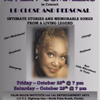 The Palm Beach Institute for the Entertainment Arts Presents Avery Sommers in…