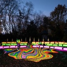 GROUNDS FOR SCULPTURE Presents a Spectacular Exhibition “Night Forms: Infinite Wave