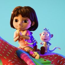 Dora The Explorer Animated Short DORA AND THE FANTASTICAL CREATURES Out September 29