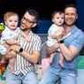 Exclusive: For the Rice-Thomsons, Raising Twins in Their One-Bedroom and Working on Broadway Is the Dream