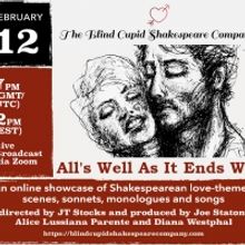 The Blind Cupid Shakespeare Company To Host All's Well As Long As It Ends Well To Rai