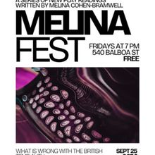 MELINA-FEST: 4 New Plays to Debut at Studio B Wolff