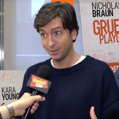 Video: Nicholas Braun & Kara Young Are Getting Ready for GRUESOME PLAYGROUND INJURIES