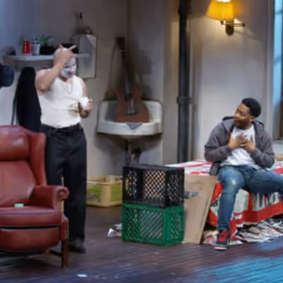 Video: Glenn Davis and Namir Smallwood in TOPDOG/UNDERDOG at Steppenwolf
