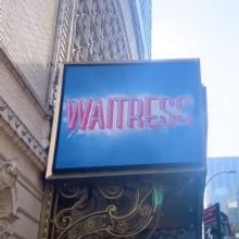 VIDEO: Marquee for WAITRESS Goes Up at the Ethel Barrymore Theatre!