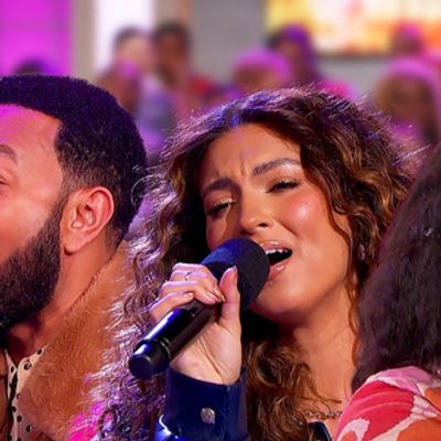 John Legend, Tori Kelly & Tasha Cobbs Battle It Out In A Riff-Off With Jennifer Hudson