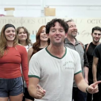 Video: JJ Neimann Leads CATCH ME IF YOU CAN In Rehearsals at Marriott Theatre