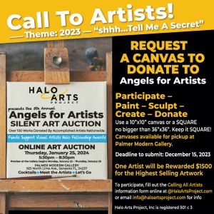 Submit Your Artwork to the Halo Arts Project Annual Fundraiser and Artist Showcase