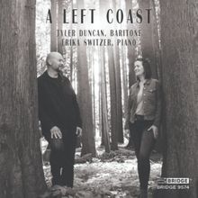 Baritone Tyler Duncan & Pianist Erika Switzer to Release New Album 'A LEFT COAST'