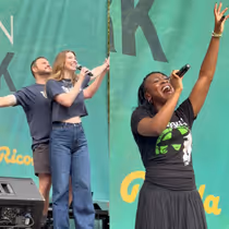 Video: Inside Broadway in Bryant Park With WICKED, TITANIQUE & More