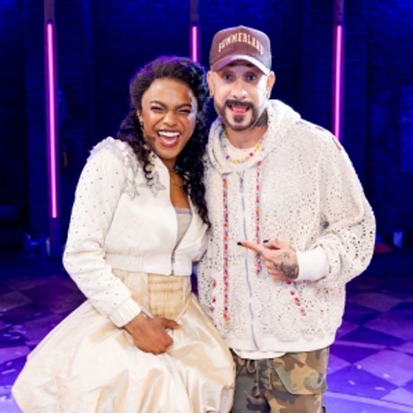 Photos/Video: & JULIET Welcomes Backstreet Boy AJ McLean for A Sing-Along Photo