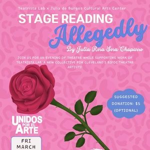 Teatrista Lab Hosts Staged Reading of ALLEGEDLY at Julia De Burgos Cultural Arts…