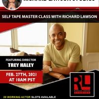 The Richard Lawson Studios Master Class Series Returns With Director Trey Haley