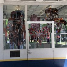 GENTLE GIANTS Art Installation by Raphaele Cohen-Bacry to Open at Glendale Gas Statio