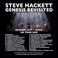 Steve Hackett Announces Seconds Out Tour for November 2020