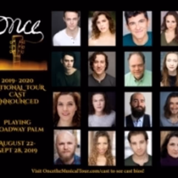Cast Announced For The National Tour Of ONCE Opening At Broadway Palm Photo