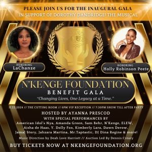 N'kenge Foundation Will Host Inaugural Benefit Gala, Honoring Lachanze And Holly…