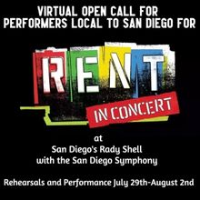 Symphonic Concert West Coast Premiere of RENT Will Hold a Virtual Open Call For Local